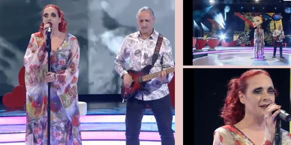 Sabrina Morante, L'Altra Mina ospite al programma televisivo volami nel Cuore