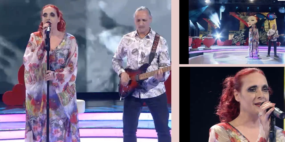 Sabrina Morante, L'Altra Mina ospite al programma televisivo volami nel Cuore
